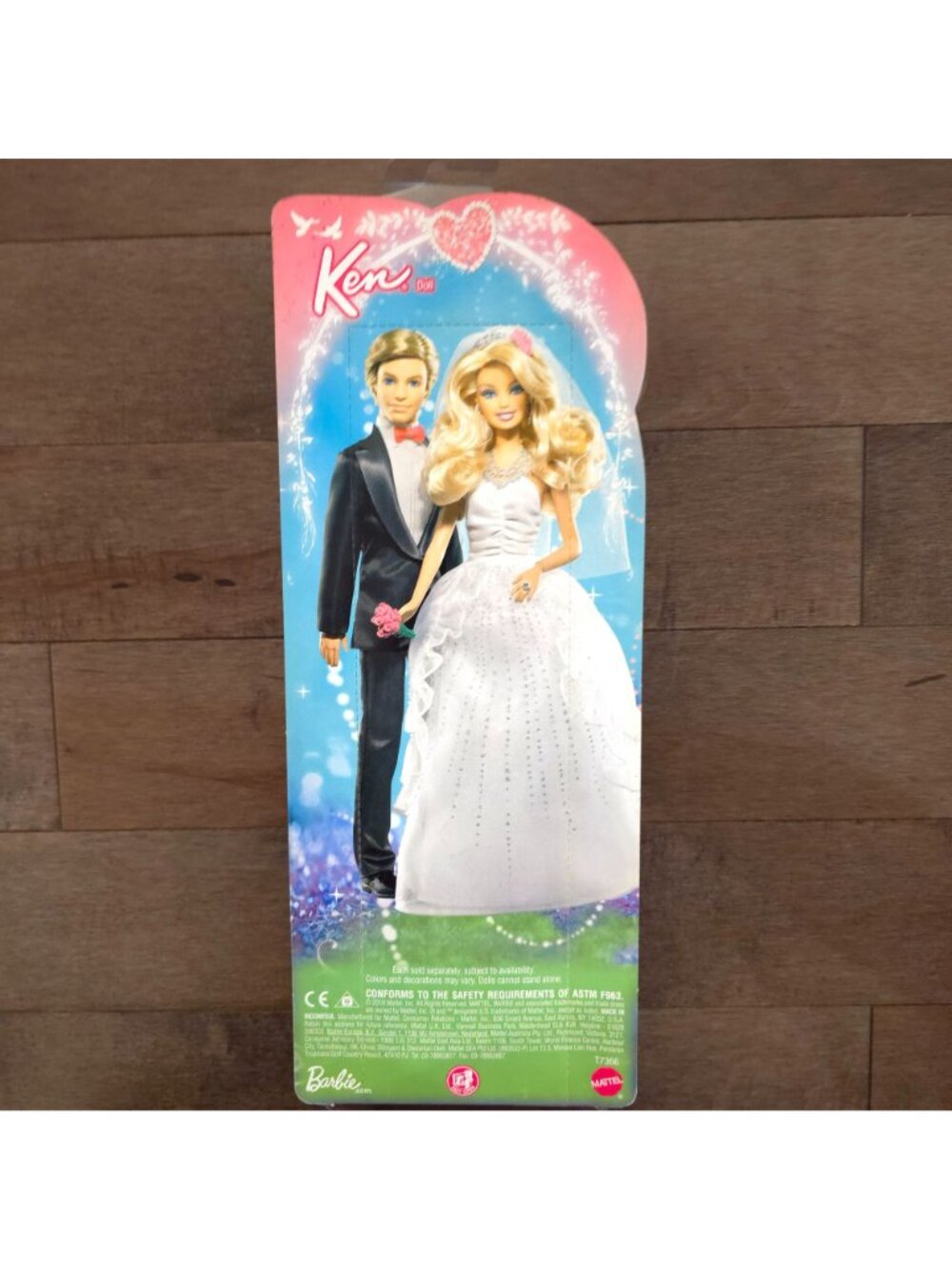 Barbie Princess Groom Ken Doll Tuxedo Outfit NRFB Rare Mattel Collectible - Picture 6 of 6